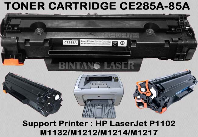 Isi Ulang Toner HP CE285A Bintang Laser