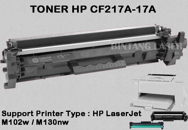 Refill Toner HP 17A Bintang Laser