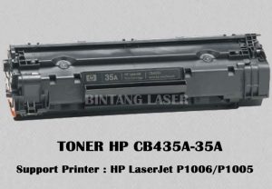 Refill Toner HP 35A CB435A HP LaserJet P1006/P1005
