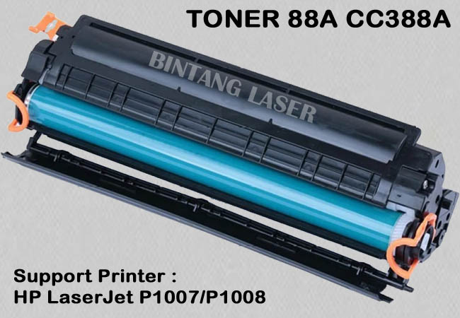 Refill Toner HP 88A CC388A HP LaserJet P1007 P1008
