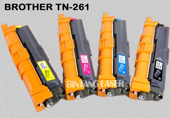Refill Toner Brother TN-261BK TN-261C TN-261M TN-261Y