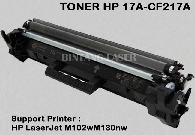 Refill Toner HP 17A CF217A Bintang Laser
