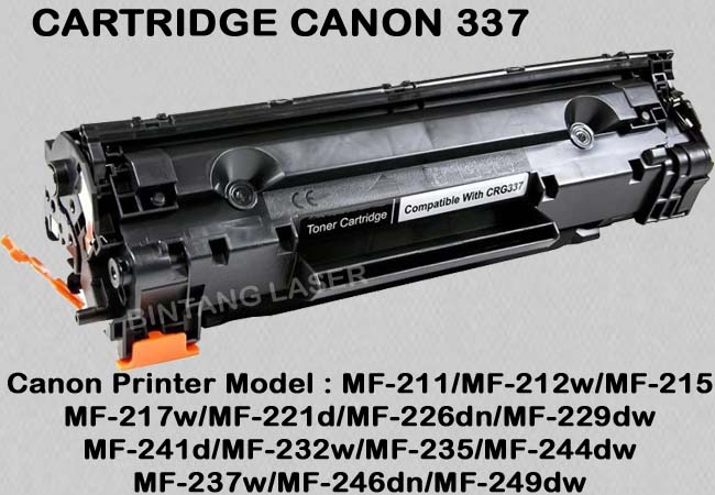 Refill Toner Canon 337 Bintang Laser