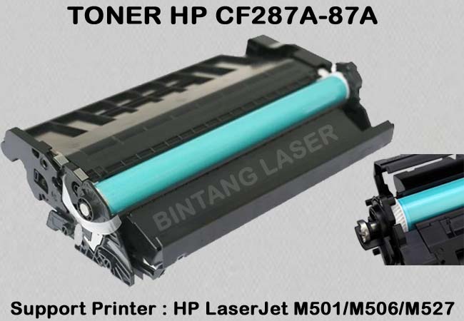Refill Toner HP 87A CF287A Murah Berkualitas Bintang Laser