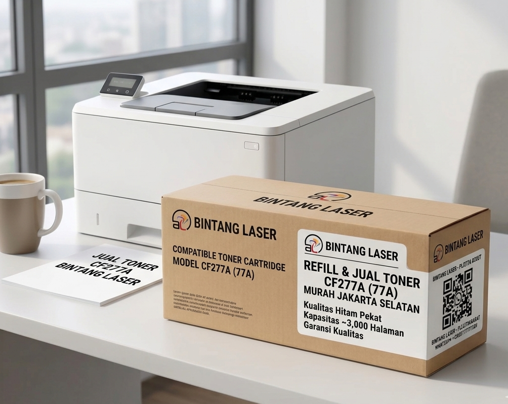 Refill Toner 77A CF277A Bintang Laser Refill Toner 77A CF277A Murah Jakarta Selatan Bintang Laser