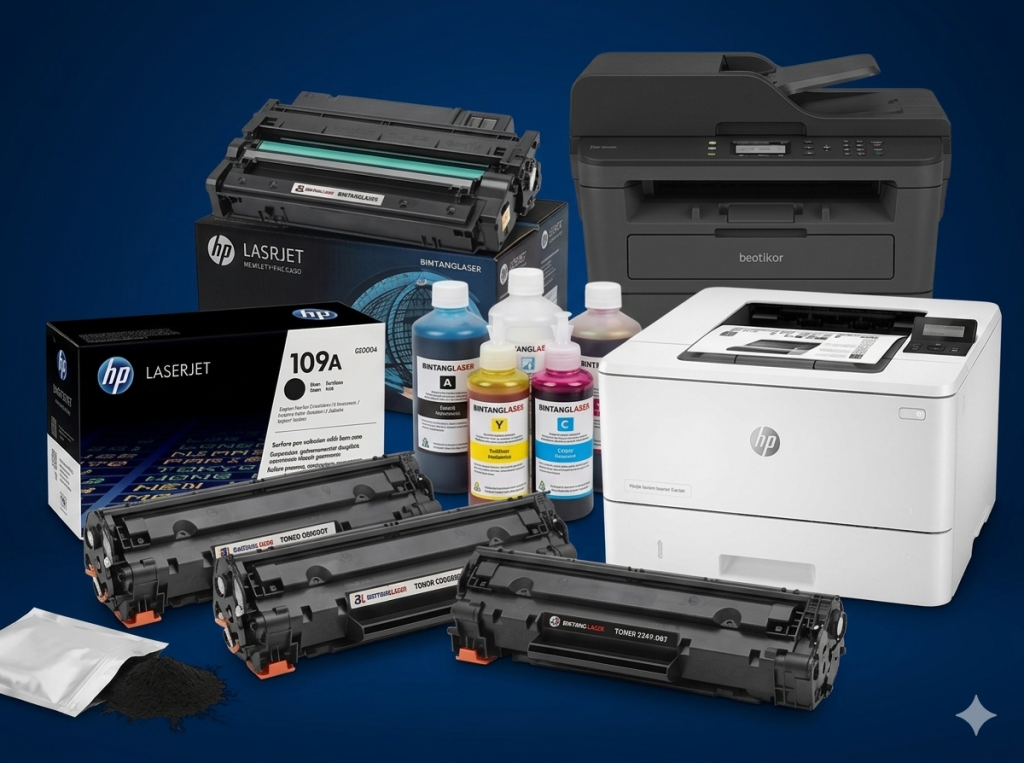 Jasa Refill Tinta Toner dan Service Printer Profesional Bintang Laser Jakarta Selatan